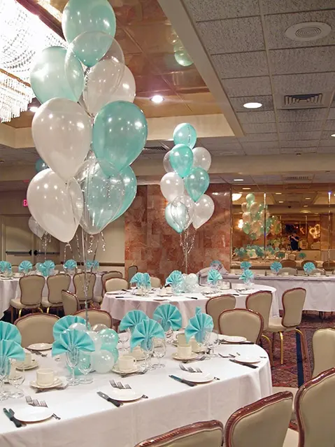 Tiffany Balloon Centerpiece