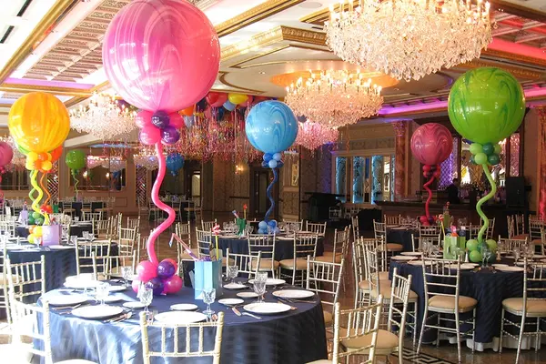 Colorful Marble Balloons