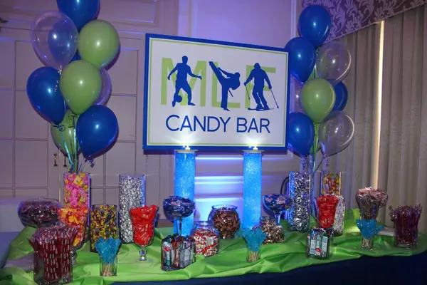 Bar Mitzvah Candy Bar Display