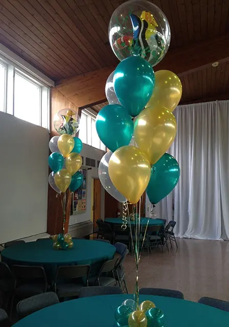 Underwater Balloon Centerpiece