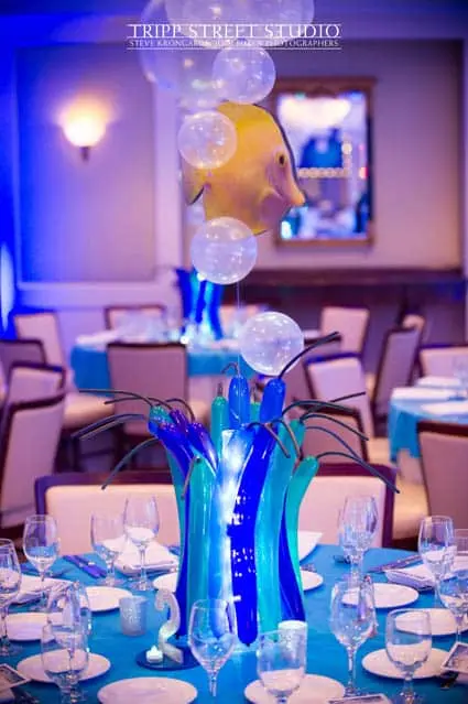 Underwater Balloon Centerpiece