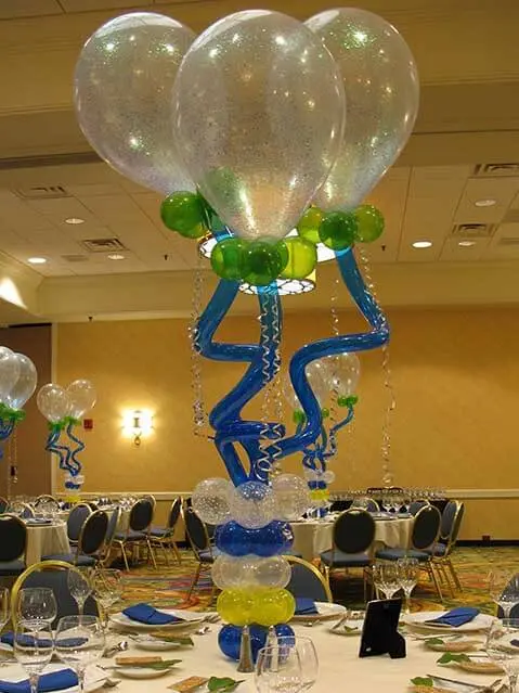 Confetti Balloon Centerpiece