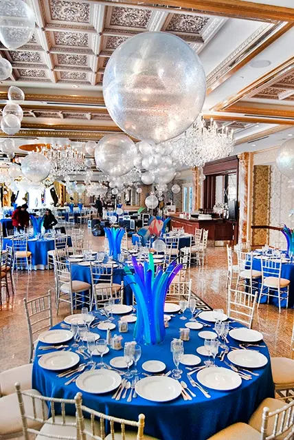 Underwater Bubbles Centerpiece