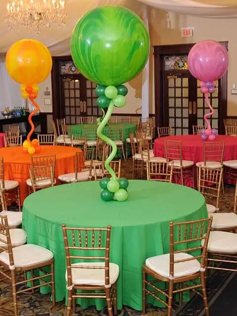 Marble Balloon Centerpiece