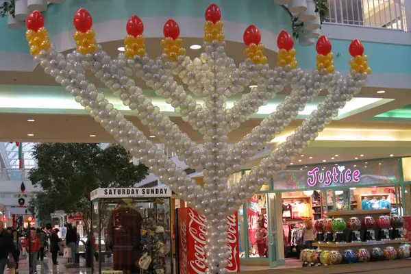 Menorah Balloon Sculpture