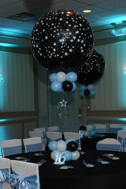 Star Balloon Centerpiece