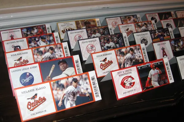 Baseball Place Cards