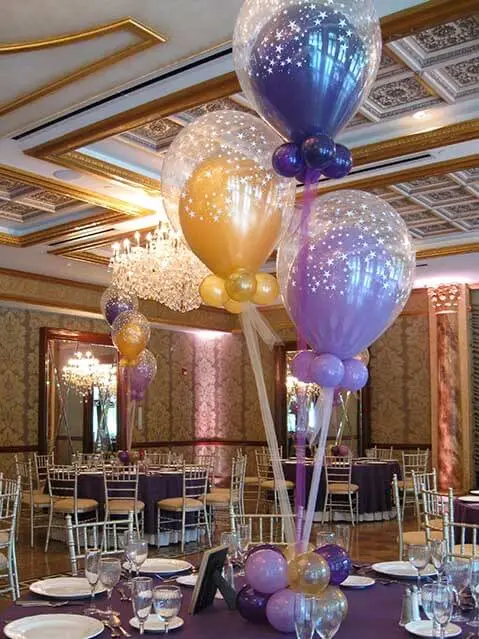 Star Balloon Centerpiece