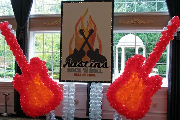 Guitar Balloon Sculptures