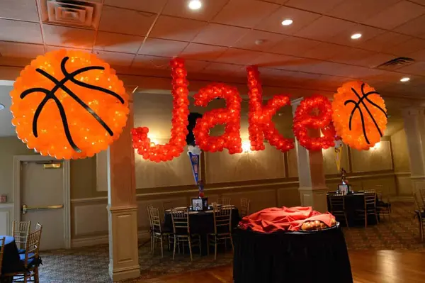Basketball Balloon Sculptures