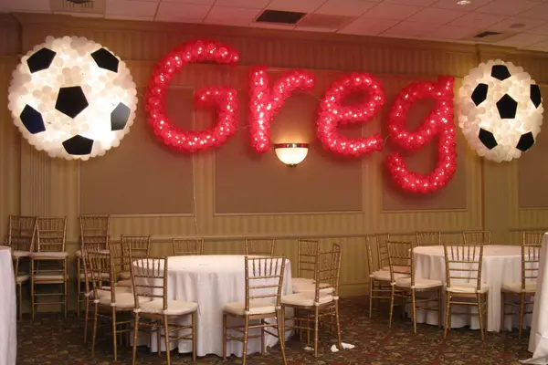 Soccer Balloon Sculpture