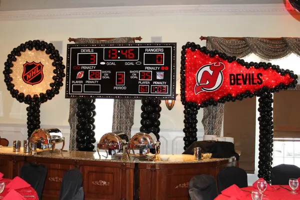 Hockey Balloon Sculptures