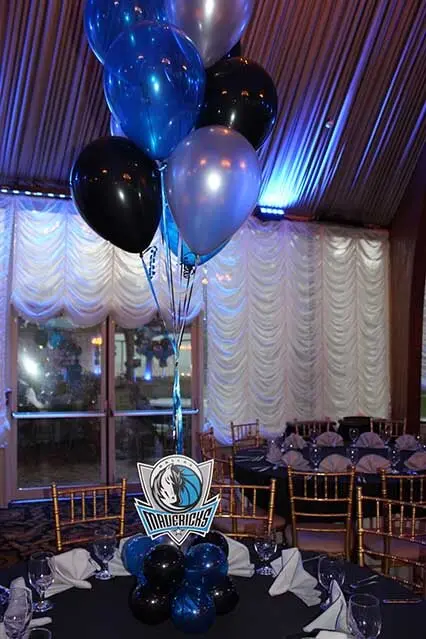 Basketball Balloon Centerpiece