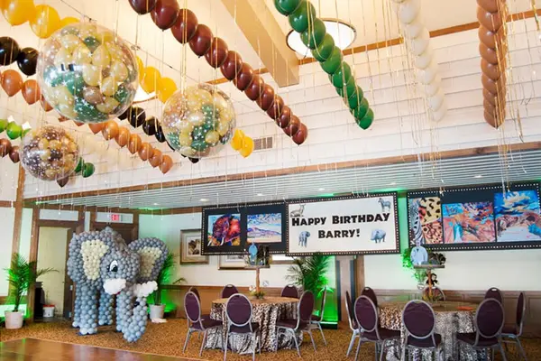Safari Jungle Themed Birthday Party