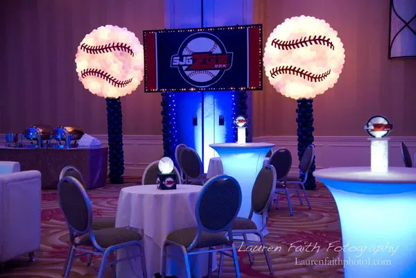 Baseball Themed Backdrop
