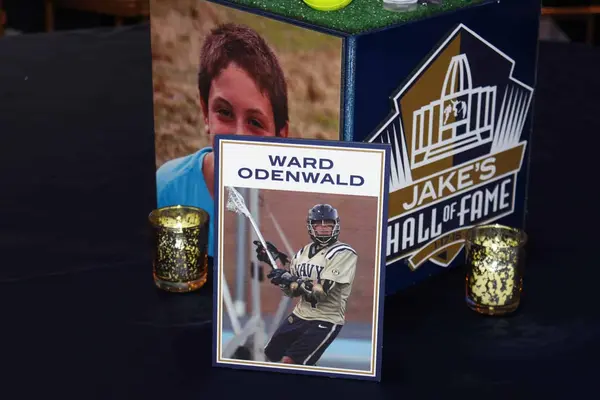 Lacrosse Themed Table Sign