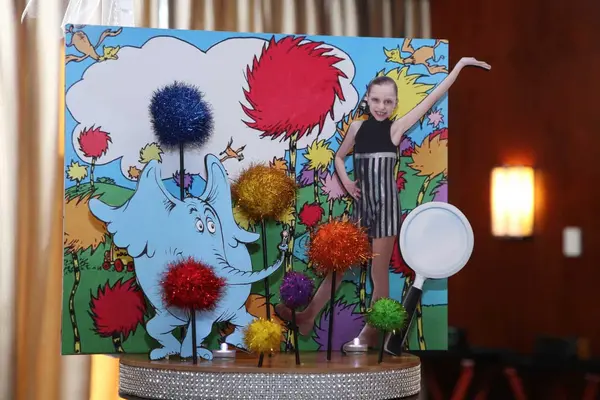 Dance Themed Diorama Centerpiece