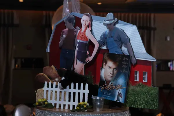 Dance Themed Diorama Centerpiece