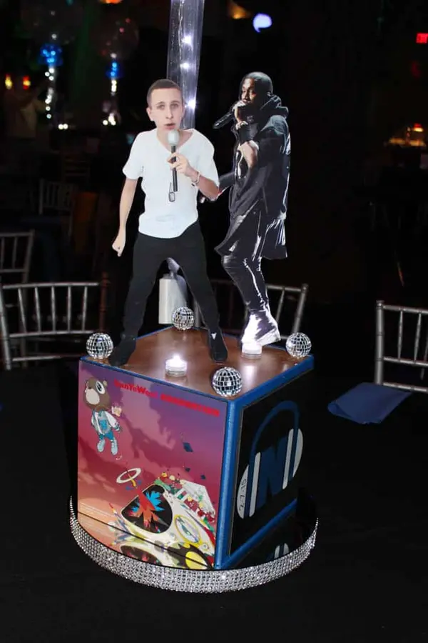 Rap Music Themed Centerpiece