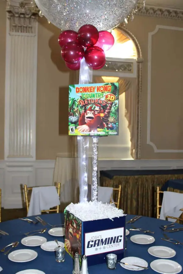 Donkey Kong Themed Centerpiece