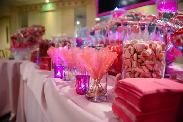 Pink Colored Candy Bar