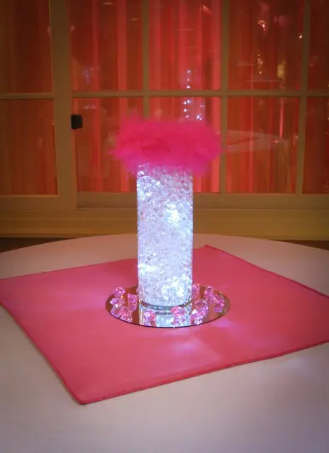 Aqua Gems Hightop Centerpiece