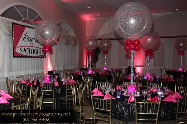 Sparkle Balloon Centerpiece