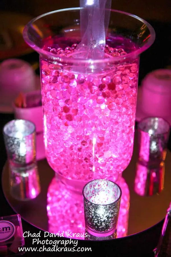 Aqua Gems Centerpiece
