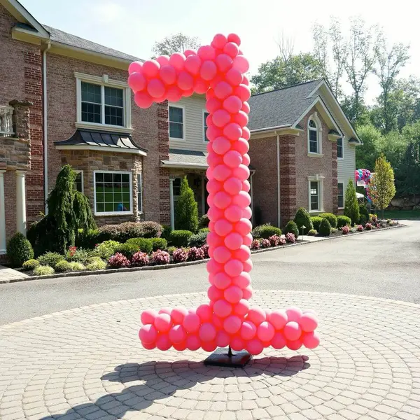 First Birthday Balloon Sculpture