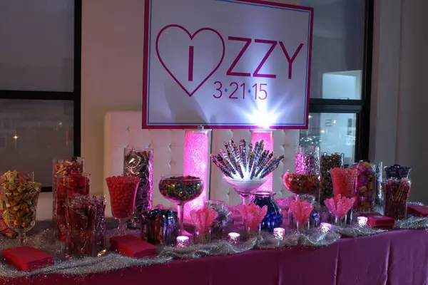 Custom Candy Bar Setup