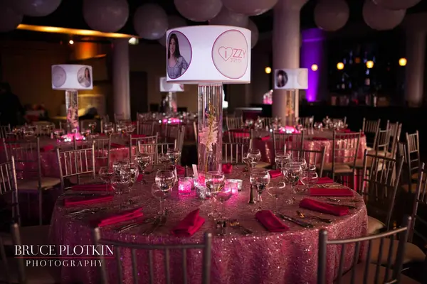 Custom Lampshade Centerpiece