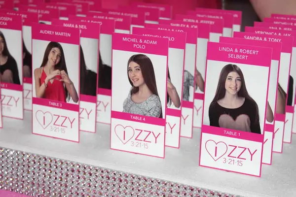 Photo Ticket Place Cards