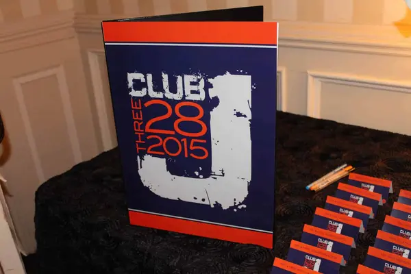 Club Themed Logo Sign in Book