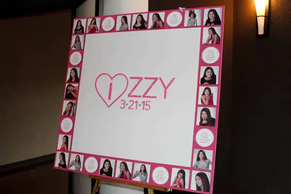 Photo Border Sign in Board