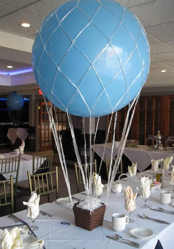 Hot Air Balloon Centerpiece