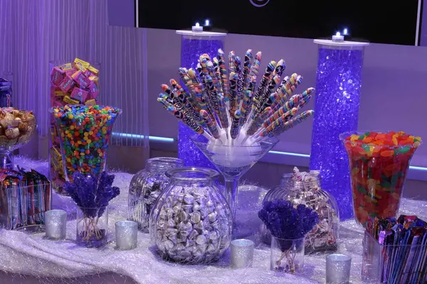 Sweet 16 Candy Bar Setup