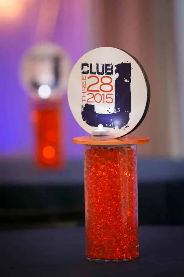 Mini Logo Centerpiece