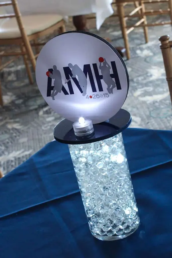 Mini Logo Centerpiece
