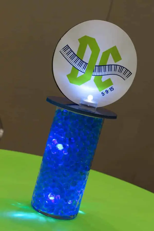 Music Themed Logo Centerpiece