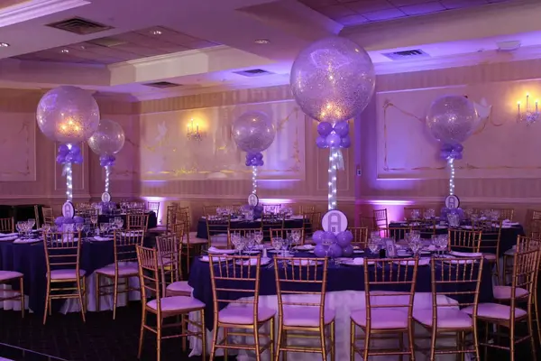 Lavender and Purple Bat Mitzvah