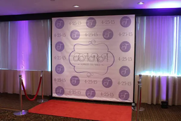 Sweet Sixteen Step and Repeat