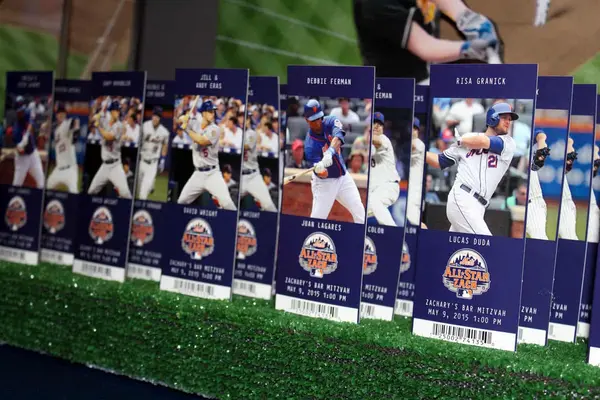 Mets Ticket Place Cards