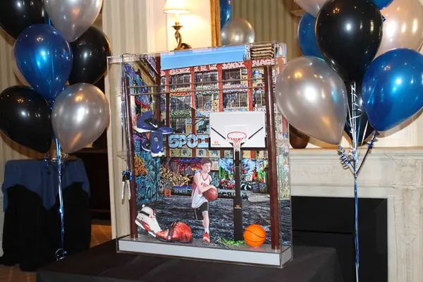 Sneaker Themed Shadow Box