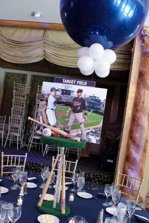 Baseball Stadium Centerpiece