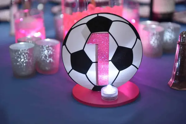 Soccer Table Sign
