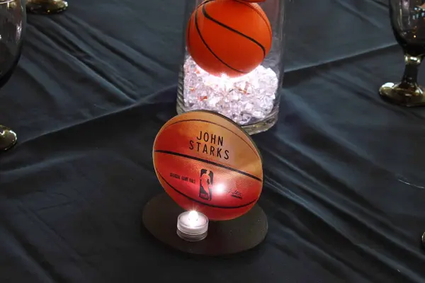 Basketball Table Sign
