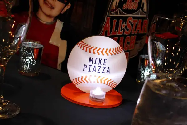 Mets Baseball Table Sign