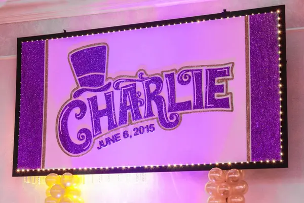 Wonka Themed Bar Mitzvah Backdrop