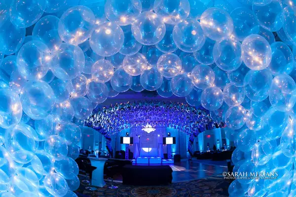 Bar Mitzvah Balloon Tunnel Entrance