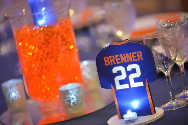 Jersey Table Number Sign